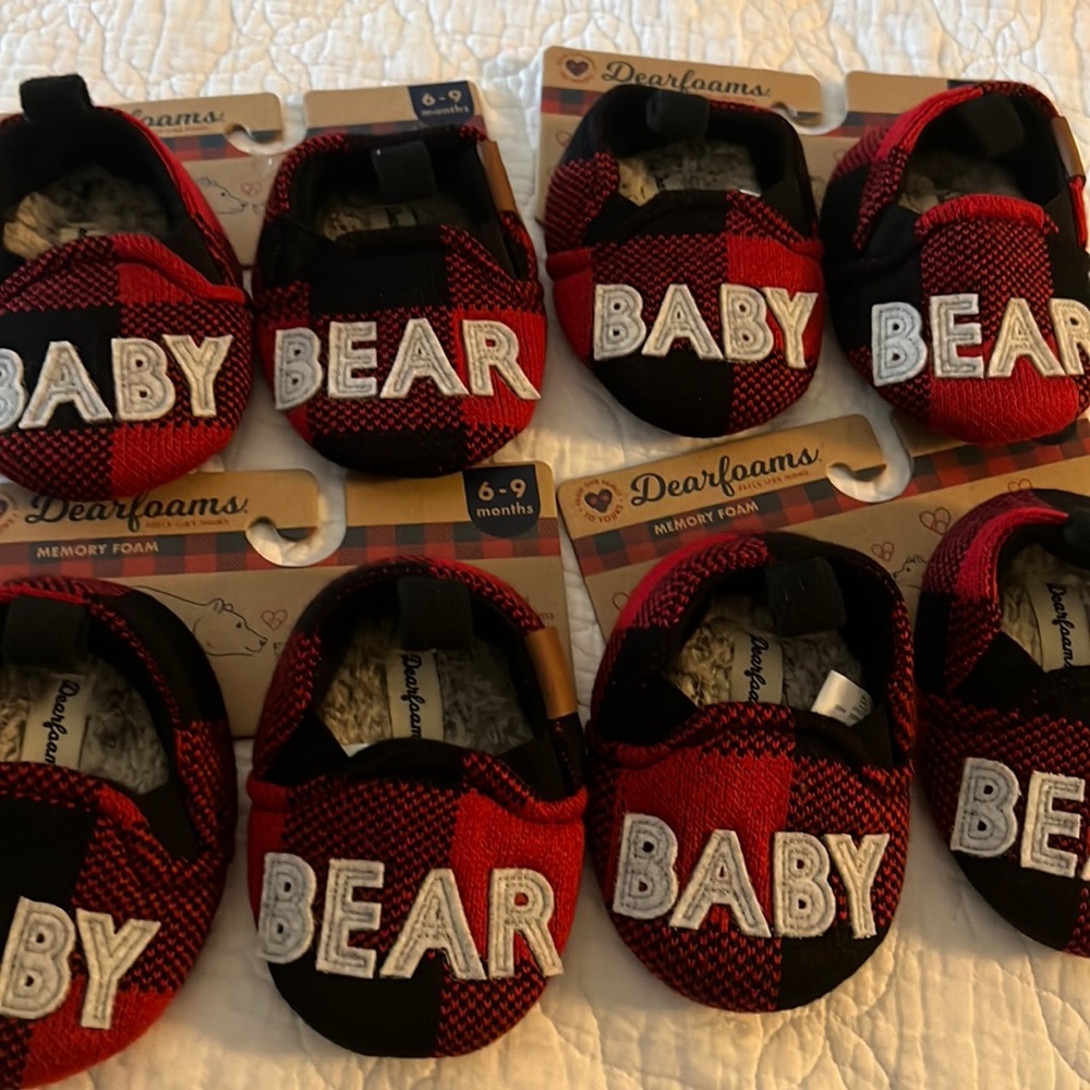 Dear foams baby memory slippers